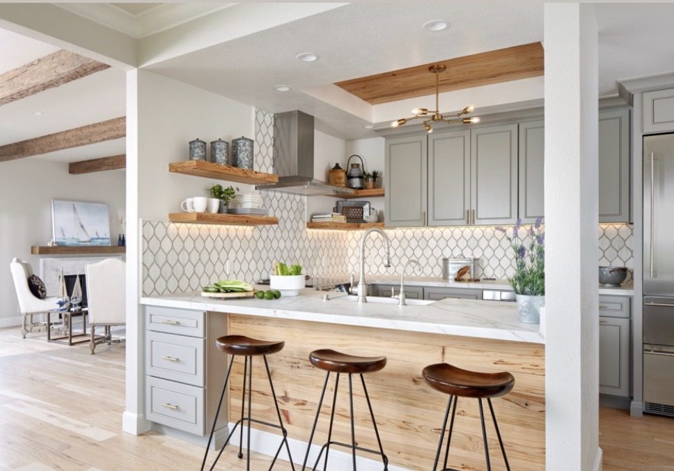 Beamed Living & Kitchen photo 5