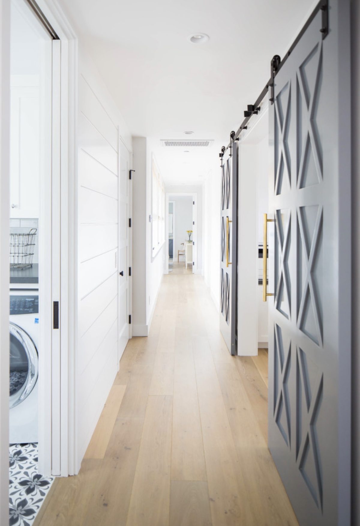 Primary Bath & Hallway