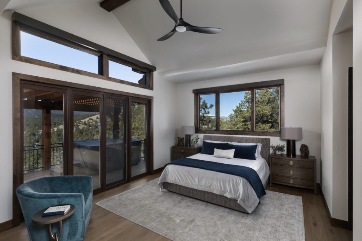 Bedroom & Dark Oak Kitchen